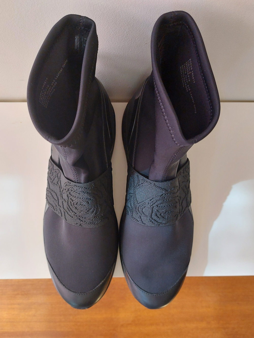 Taryn Rose BLACK Ankle Booties